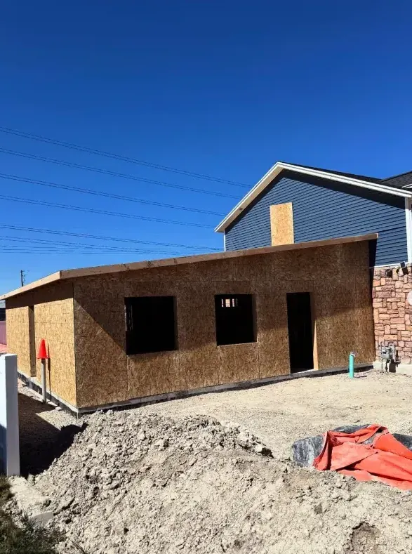 Home addition exterior framing by Frame Platinum LLC